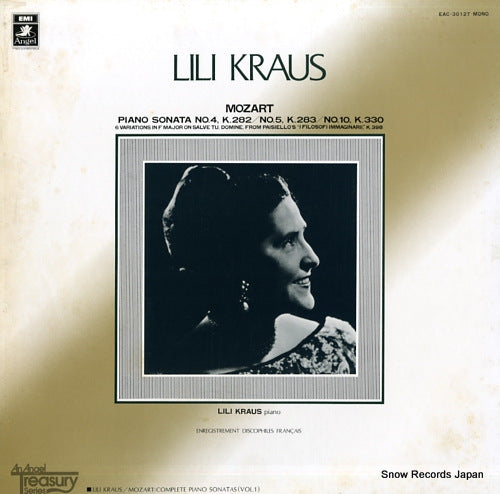 KRAUS, LILI mozart; piano sonata no.4 k.282 EAC-30127