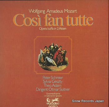 SUITNER, OTMAR mozart; cosi fan tutte K18C-9264/6