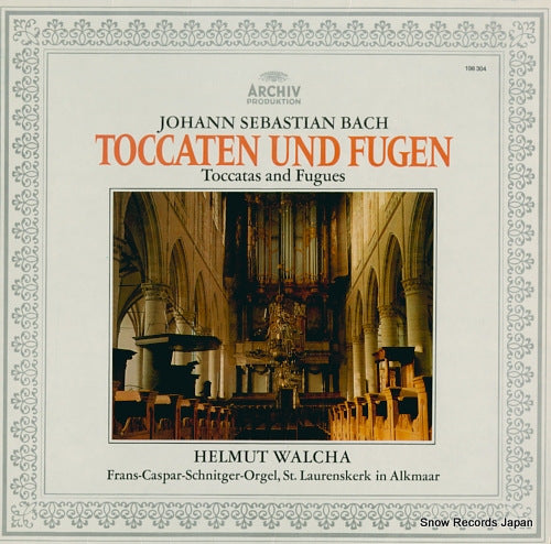 WALCHA, HELMUT bach; toccatas and fugues 198304