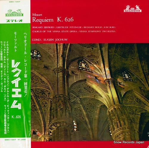 JOCHUM, EUGEN mozart; requiem k.626 SMH-1007