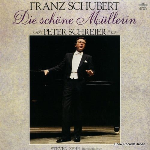 SCHREIER, PETER schubert; die schone mullerin FEX-23-VI