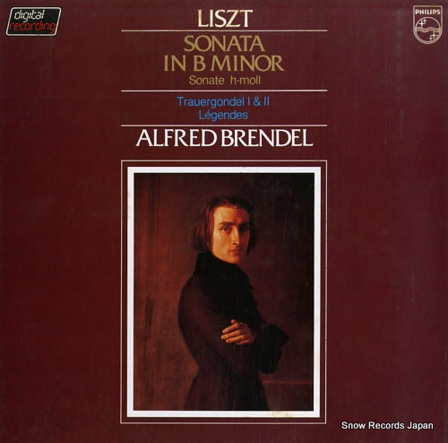 BRENDEL, ALFRED liszt; sonata in b minor h-moll 28PC-32