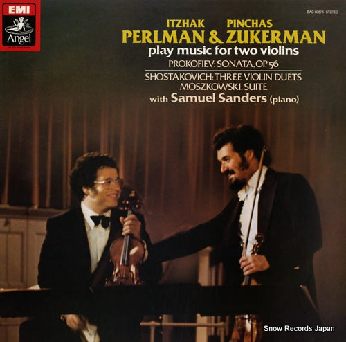 PERLMAN, ITZHAK, AND PINCHAS ZUKERMAN play music for two violins EAC-80578
