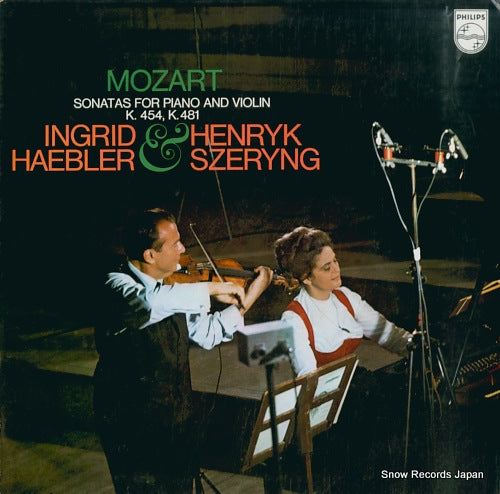 SZERYNG, HENRYK, AND INGRID HAEBLER mozart; sonatas for piano and violin k.454, k.481 6500055