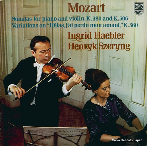 SZERYNG, HENRYK, AND INGRID HAEBLER mozart; sonatas for piano and violin k.380 and k.306 6500144