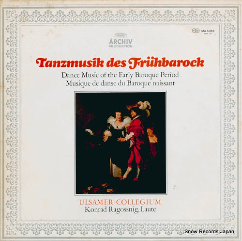 ULSAMER-COLLEGIUM dance music of the early baroque period MA5088