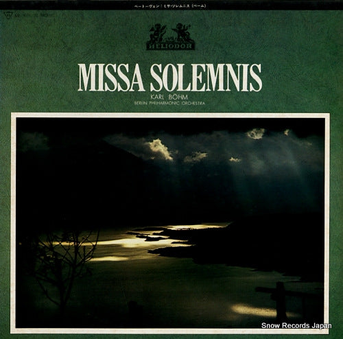 BOHM, KARL beethoven; missa solemnis MH5019