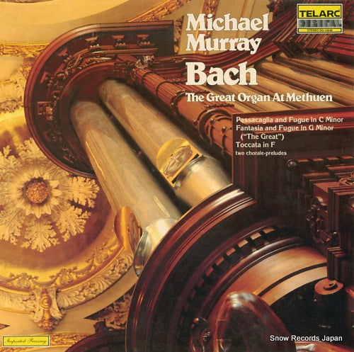 MURRAY, MICHAEL bach the great organ at methuen DG-10049