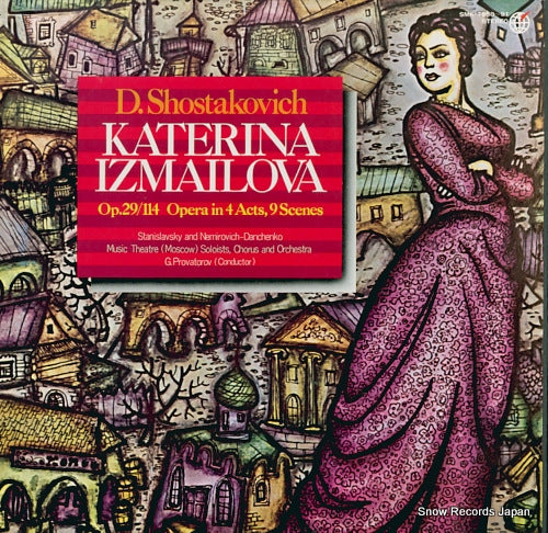 PROVATOROV, GENNADI shostakovich; katerina izmailova SMK-7888
