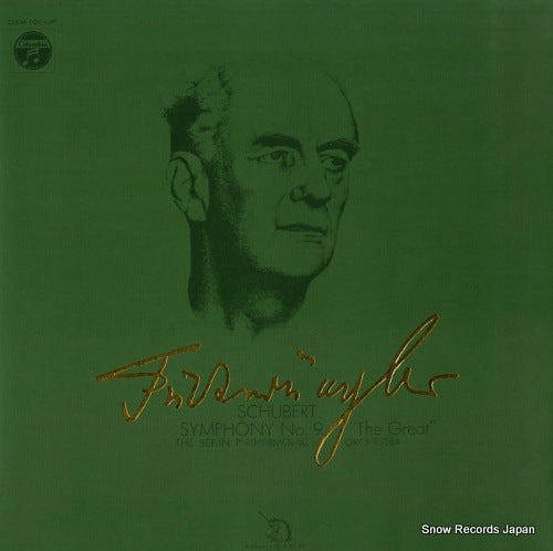 FURTWANGLER, WILHELM schubert; symphony no.9 in c major, d.944 the great DXM-109-UC