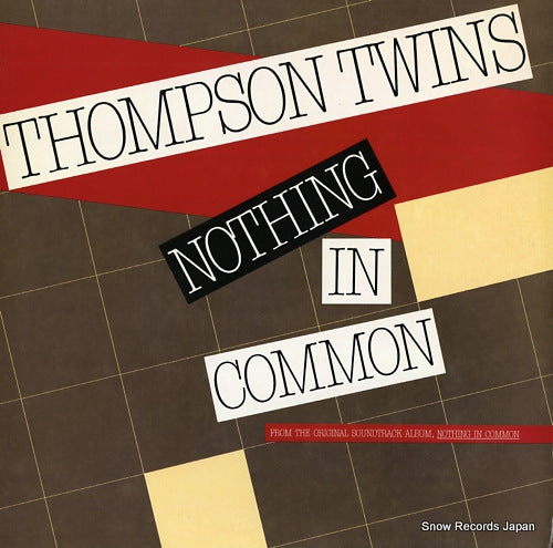 THOMPSON TWINS nothing in common AD1-9519