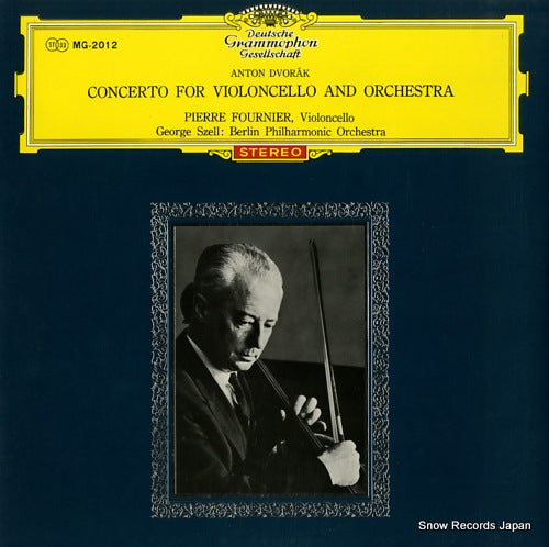 FOURNIER, PIERRE dvorak; concerto for violoncello and orchestra SMG-2012