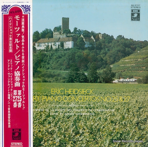 HEIDSIECK, ERIC mozart; piano concertos no.25 & 27 AA-8707