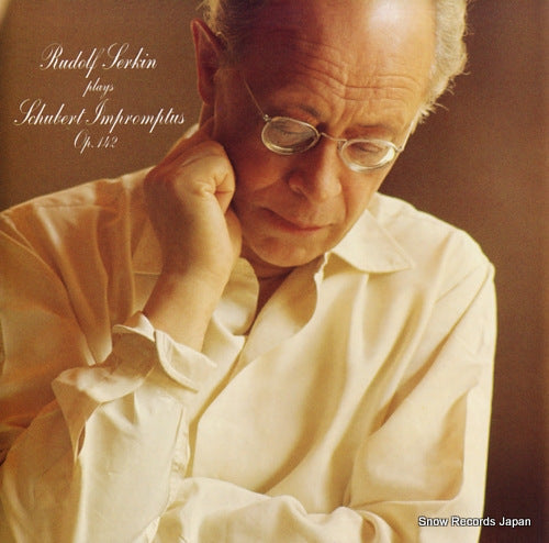 SERKIN, RUDOLF schubert; impromptu op.142 25AC928