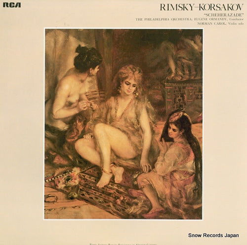 ORMANDY, EUGENE rimsky-korsakov; "scheherazade" FCCA847