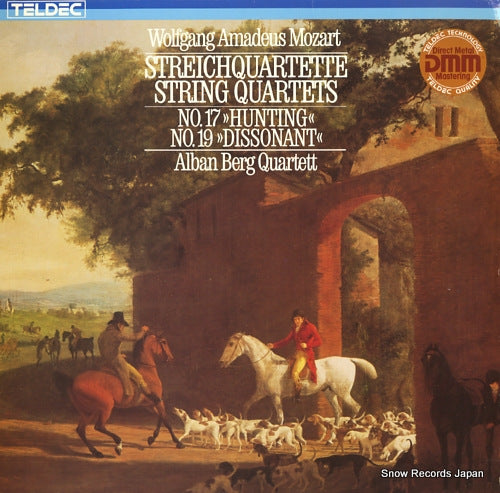 ALBAN BERG QUARTETT, WIEN mozart; quartett fur 2 violinen viola und violoncello 6.43055