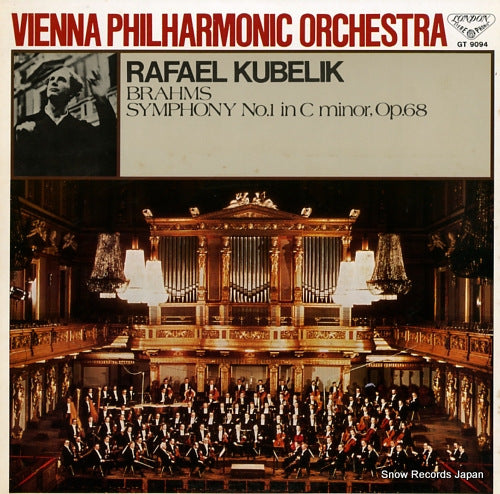 KUBELIK, RAPHAEL brahms; symphony no.1 in c minor op.68 GT9094