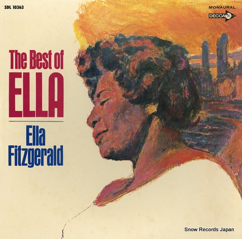 FITZGERALD, ELLA the best of ella SDL10363