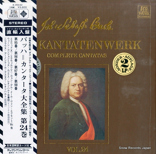 HARNONCOURT, NIKOLAUS / GUSTAV LEONHARDT bach; complete cantatas vol.24 6.35442