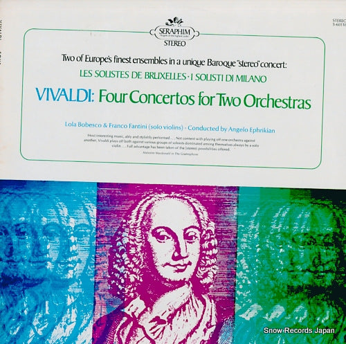 EPHRIKIAN, ANGELO vivaldi; four concertos for two orchestras S-60118