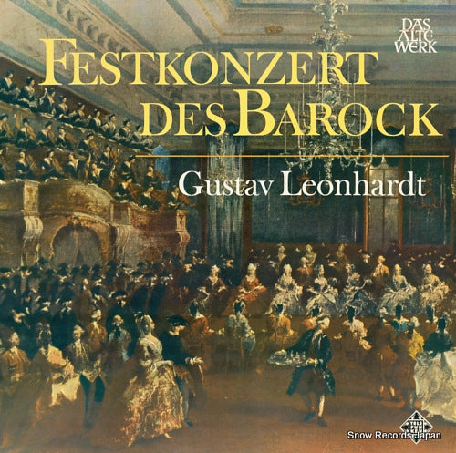 LEONHARDT, GUSTAV festkonzert des barock 6.41356