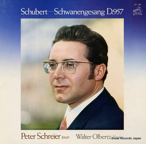 SCHREIRE, PETER schubert; schwanengesang d.957 VX-135