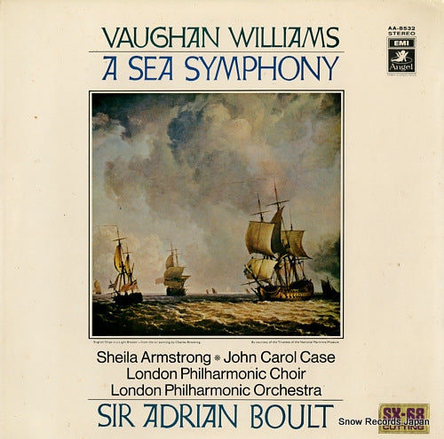 BOULT, ADRIAN vaughan williams; a sea symphony AA-8532