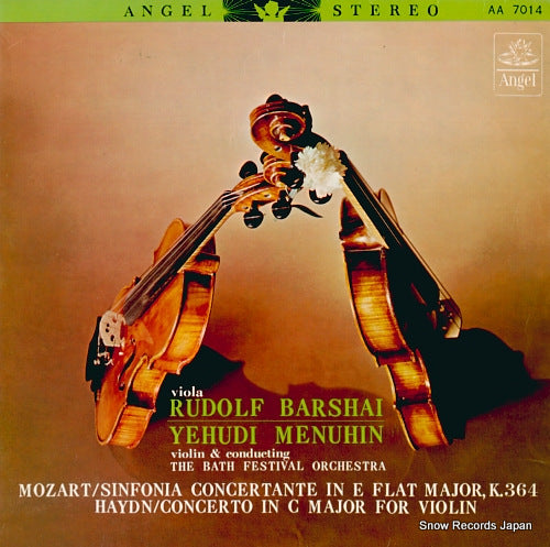 BARSHAI, RUDOLF, AND YEHUDI MENUHIN mozart; sinfonia concertante in e flat major, k.364 AA7014