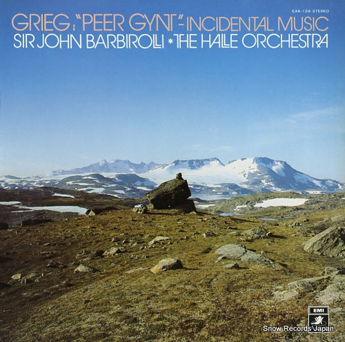 BARBIROLLI, JOHN grieg; "peer gynt" incidental music EAA-124