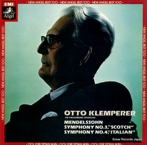KLEMPERER, OTTO mendelssohn; symphony no.3, scotch, symphony no.4 italian EAC-81062