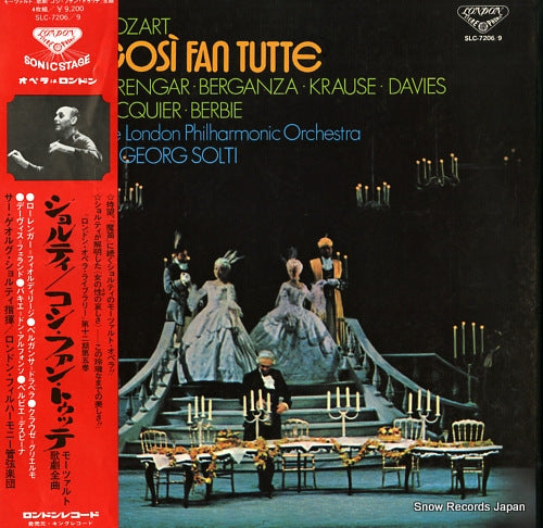 SOLTI, GEORG mozart; cosi fan tutte SLC-7206/9