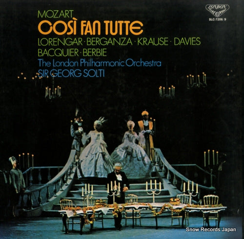 SOLTI, GEORG mozart; cosi fan tutte SLC-7206