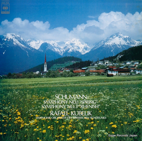 KUBELIK, RAFAEL schumann; symphony no.1 "spring", no.3 "rhenish" 20AC1505
