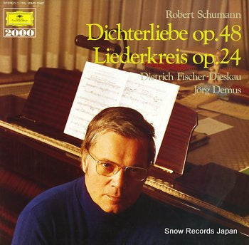 FISCHER-DIESKAU, DIETRICH shumann; dichterliebe op.48 liederkreis op.24 20MG0382