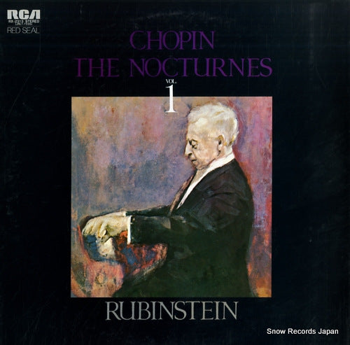 RUBINSTEIN, ARTUR chopin; the nocturnes vol.1 RX-2313