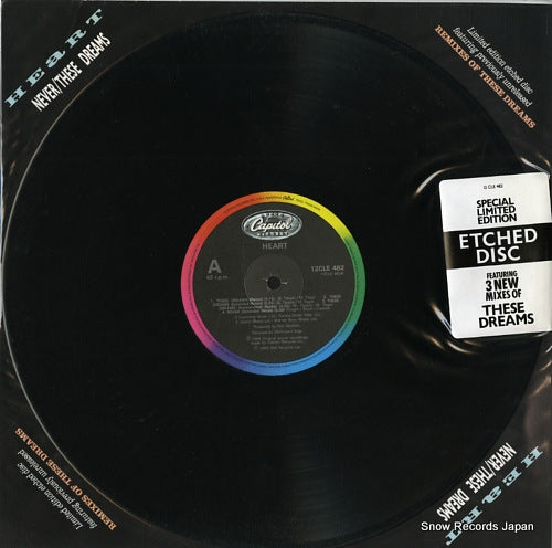 HEART never / these dreams 12CLE482