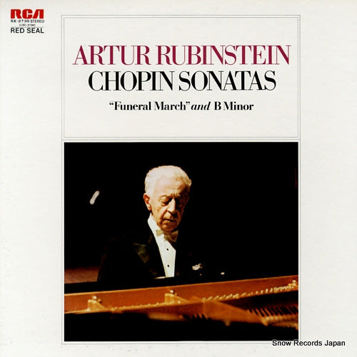 RUBINSTEIN, ARTUR chopin; sonatas "funeral march" and b minor SX-2735