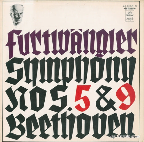 FURTWANGLER, WILHELM beethoven; symphony no.5 & 9 AA.8188