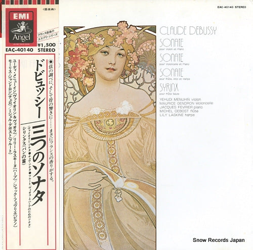 V/A debussy; sonate pour violon et piano EAC-40140