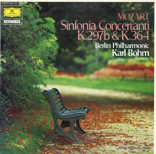 BOHM, KARL mozart; sinfonia concertanti k.297b & k.364 MGX7076