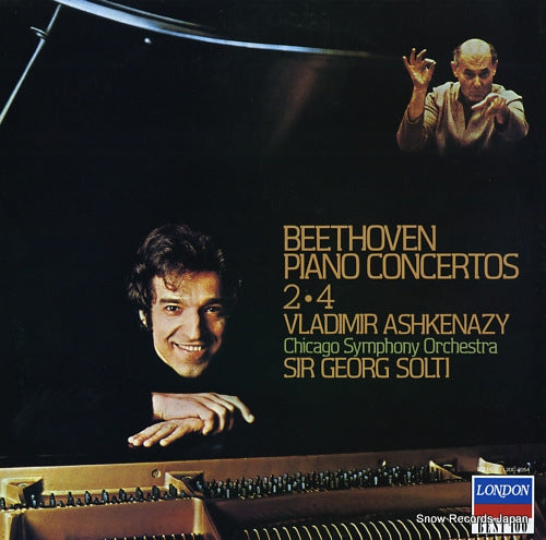 ASHKENAZY, VLADIMIR beethoven; piano concertos 2,4 L20C-2054