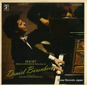 BARENBOIM, DANIEL mozart; piano concertos nos.19&21 EAC-85007