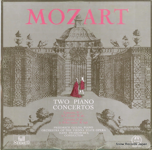 GULDA, FRIEDRICH mozart; piano concerto no.21, no.27 SMS2319