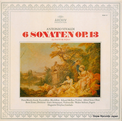 DREYFUS, HUGUETTE vivaldi; 6 sonaten op.13 2533117