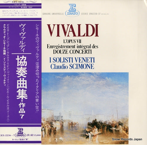 SCIMONE, CLAUDIO vivaldi; l'opus 7 ERX-2236-7