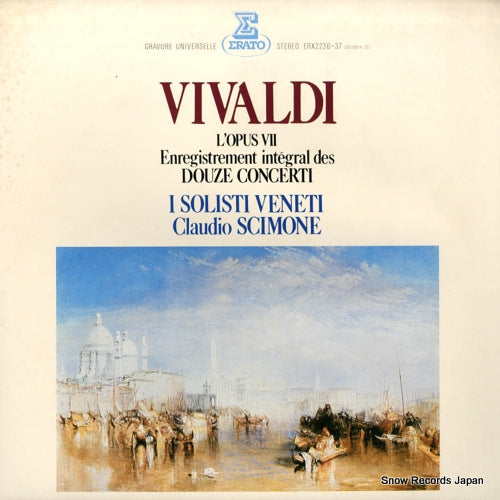 SCIMONE, CLAUDIO vivaldi; l'opus 7 ERX-2236