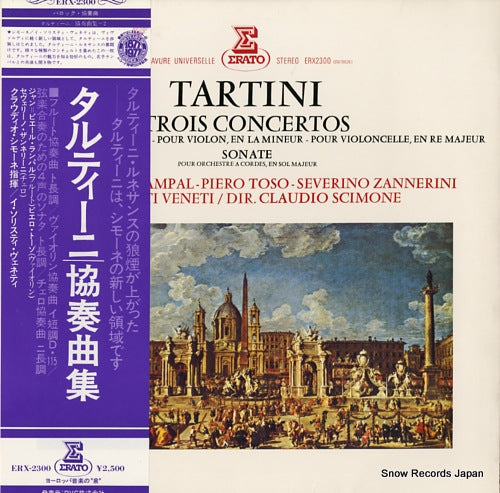 SCIMONE, CLAUDIO tartini; trois concertos ERX-2300