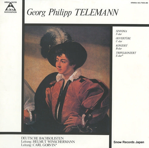 DEUTSCHE BACHSOLISTEN telemann; sinfonia f dur OC-7205-MC