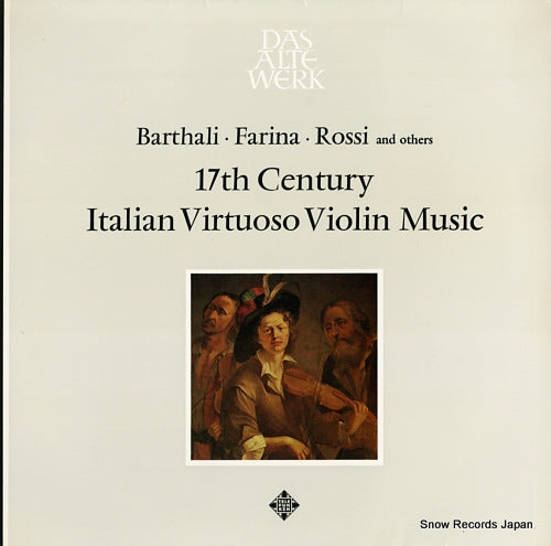 ALARIUS ENSEMBLE BRUSSELS 17th century italian virtuoso violin music SAWT9542-BEX/SAWT9542