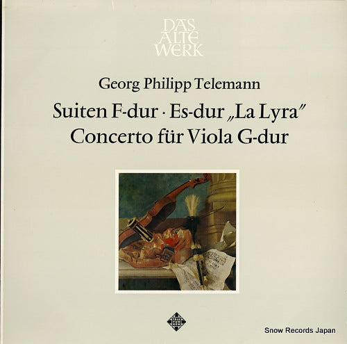 BRUGGEN, FRANS telemann; suiten f-dur, es-dur "loa lyra" SAWT9541-B/SAWT9541